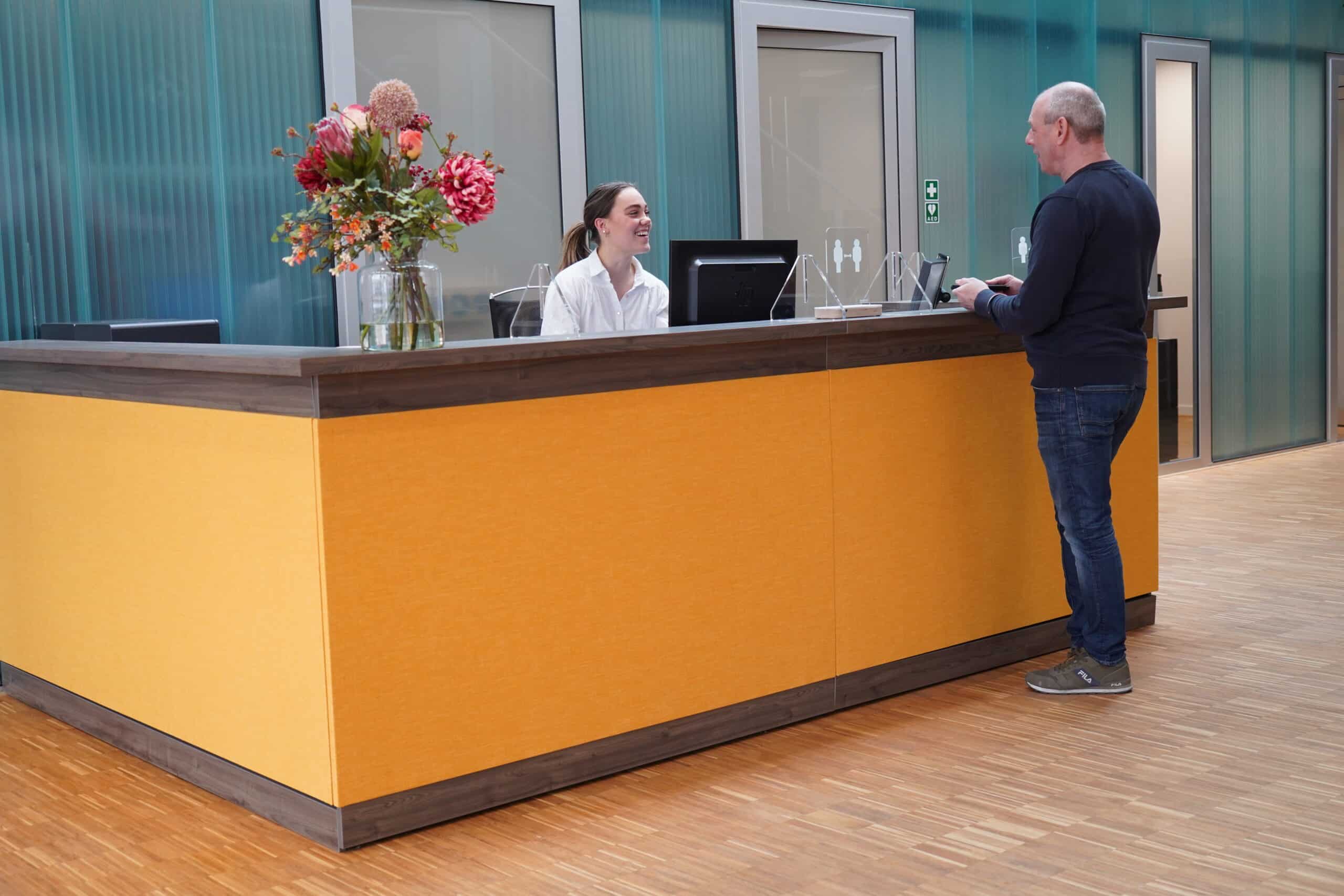 de eerste indruk wat zegt uw receptie over uw bedrijf
