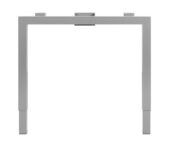 Bureau frame 4 poot aluminium