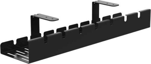 Kabelgoot bureau 110 cm zwart