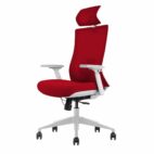 Bureaustoel Verona rood 3