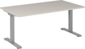 Elektrisch Zit Sta Bureau Grijs/Wit 120 x 80 cm