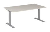 Elektrisch Zit Sta Bureau Grijs/Wit 140 x 80 cm
