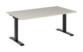 Elektrisch Zit Sta Bureau Zwart/Wit 140 x 80 cm