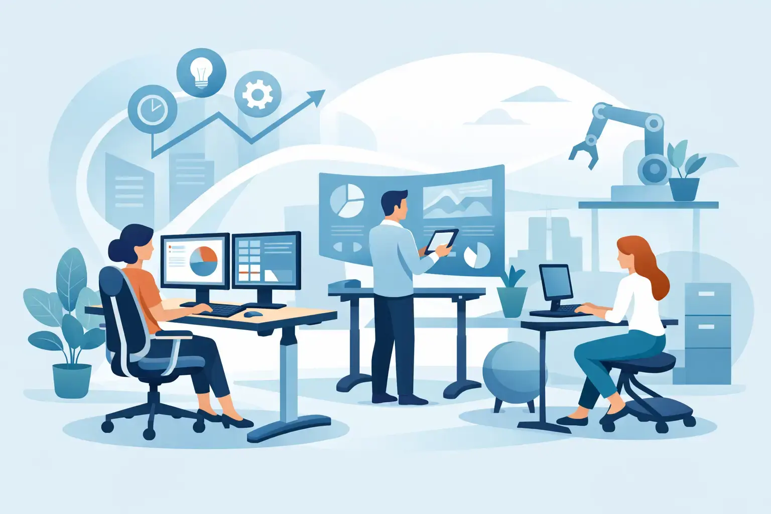Trends ergonomische kantoorinrichting 2026